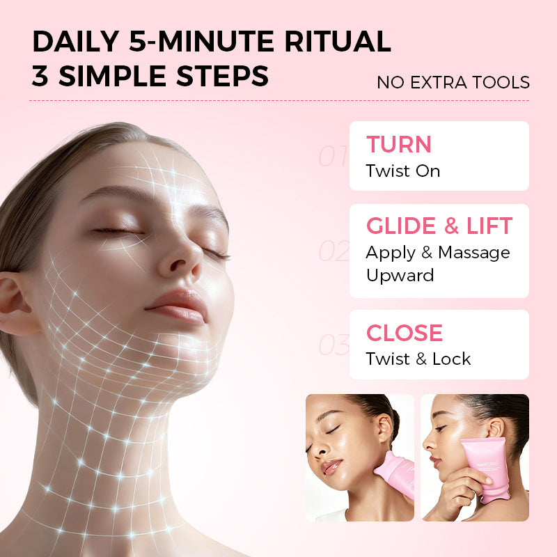 PDRN Neck Cream with Built-In Gua Sha | 90g