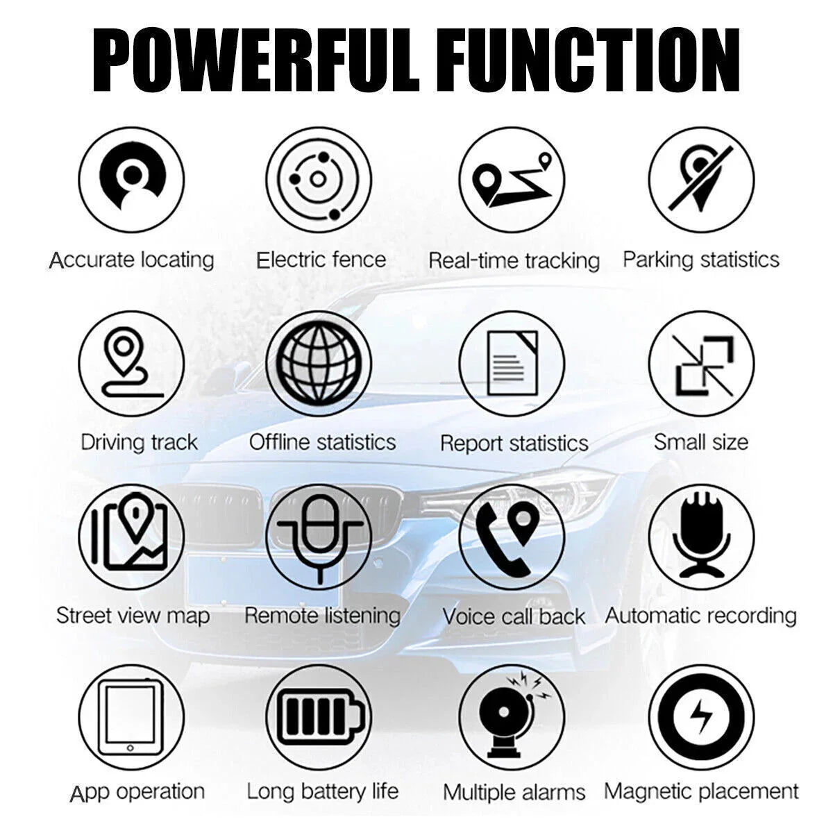 Magnetic Mini GPS Real Time Car Locator Tracker GSM/GPRS Vehicle Tracking Device